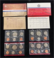 1984 & 1987 US Mint Uncirculated Coin Sets