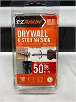 E-Z Ancor 50-lb 1/2x1-1/4-in Drywall Anchors 20pk