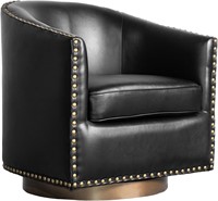 Flash Furniture Myles Club Style Armchair  Black
