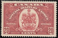 Canada VF Mint LH #56, 262 & Mint NH #145, E8