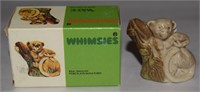 Vtg Wade Whimsies Porcelain Langur Figurine w/ Box