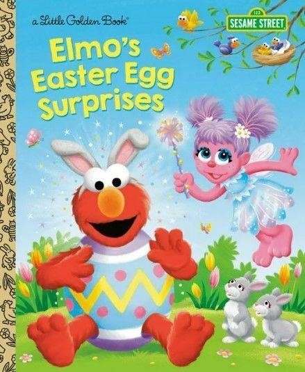 $10 Little Golden Book: Elmo's Easter Egg