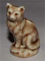 Vtg Wade Whimsies Porcelain Cat #38 Figurine