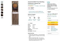W5291  Arachnid E650 Dartboard Cabinet Rustic