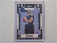 2023 ABSOLUTE WILL LEVIS RC RELIC CARD TITANS