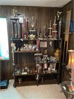 Large Lot of Trophies and Miscellaneous