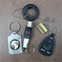 Vintage Car Key Chain Collection