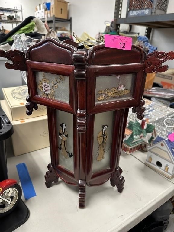 VINTAGE JAPANESE PAGODA CHANDELIER