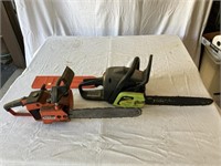 Poulan Model P3314 Gas Chainsaw/Echo 392 Gas Chain