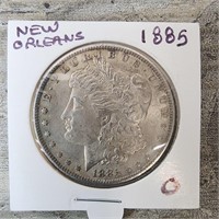Morgan 1885 O New Orleans Silver Dollar!   90%