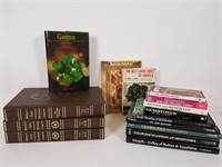 Gemstone reference books, trees, Kells, etc