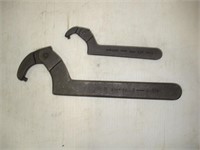 Wright Spanner Wrenches 3/4-2 & 2-4 3/4