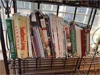 SHELF OF COOK BOOKS