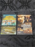 DVDS Constant Gardener & Life Aquatic
