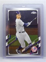 Aaron Judge 2021 Topps Chrome