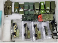 ASSORTED LOT OF MILITARY BRAND DIECAST