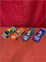 4 NASCAR die cast