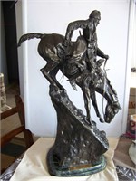 "The Mountain Man" Remington Bronze Sculpture