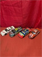 4 NASCAR die cast