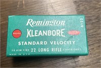 Vintage Remington Kleanbore .22LR Ammo
