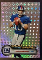 2006 Eli Manning "OWN THE GAME" Holo Card