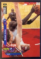 1995 Michael Jordan Fun Facts Card