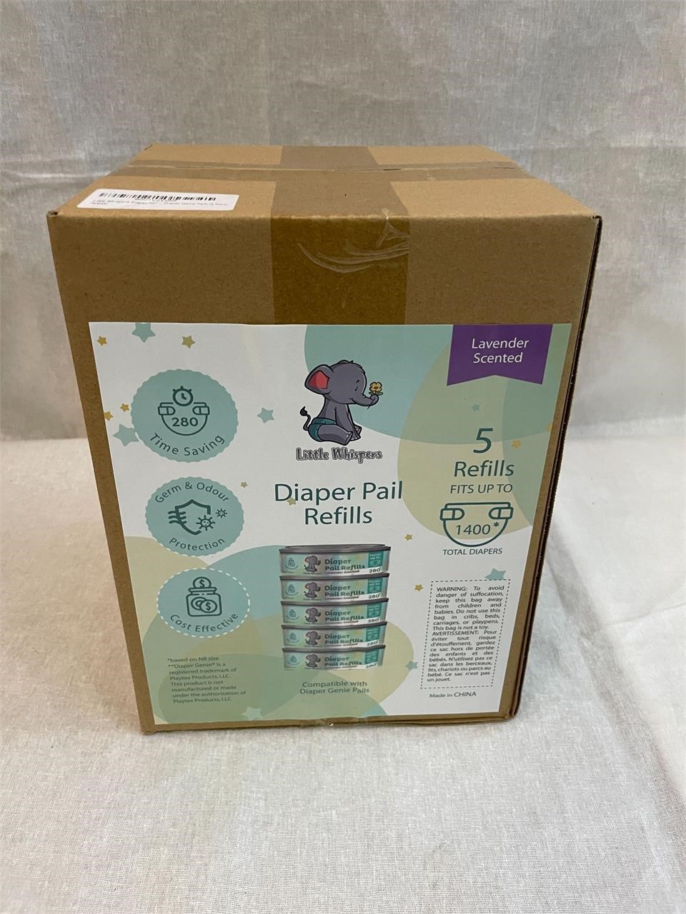 Box Diaper Pail Refills