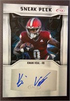 2024 Autographed Kimani Vidal Sneak Peek