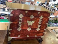 Vintage 1950s Korean wedding chest with