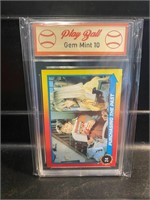Vintage Back to the Future Card #24 Graded 10