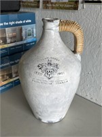 Vineyard stone wine bottle