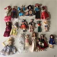 Box Lot Of Dolls