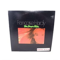 Francoise Hardy Mon Amour Adieu Promo LP Vinyl