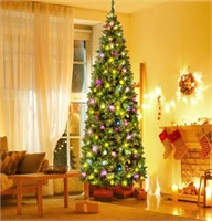 iFanze Pre-Lit Artificial Christmas Tree 7.5ft