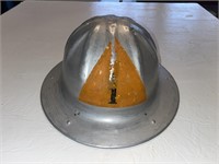 Vintage Aluminum Crewmen Hard Hat