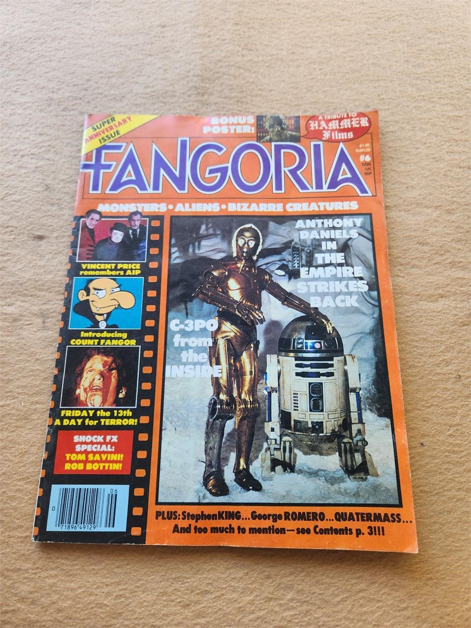 Vintage Fangoria Magazine