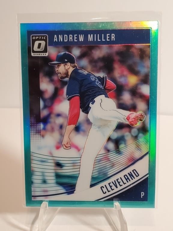 2018 Donruss Optic Aqua Holo Andrew Miller  279/29