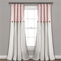 Lush Decor Rod Pocket Curtains Panel Pair
