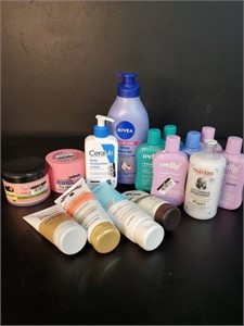 Skin Care with Body and Face lotions