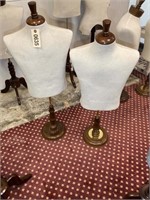 PAIR OF MANNEQUINS APPROX 42 IN
