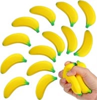 15 Pieces Banana Stress Toys Stretchy Bananas Stre