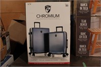 New Heys Chromium 2 pc luggage set