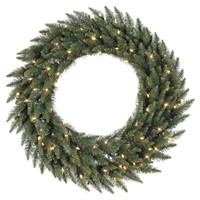 W897  Vickerman 36" Camdon Fir LED Wreath