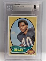 1970 Topps #70 Gale Sayers BGS 6