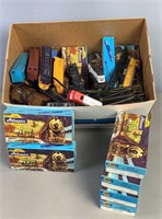 Box of Athearn Trains and supplies