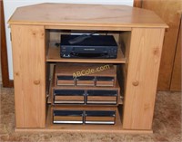 T.V. Stand, VHS player, VHS holder/organizer and
