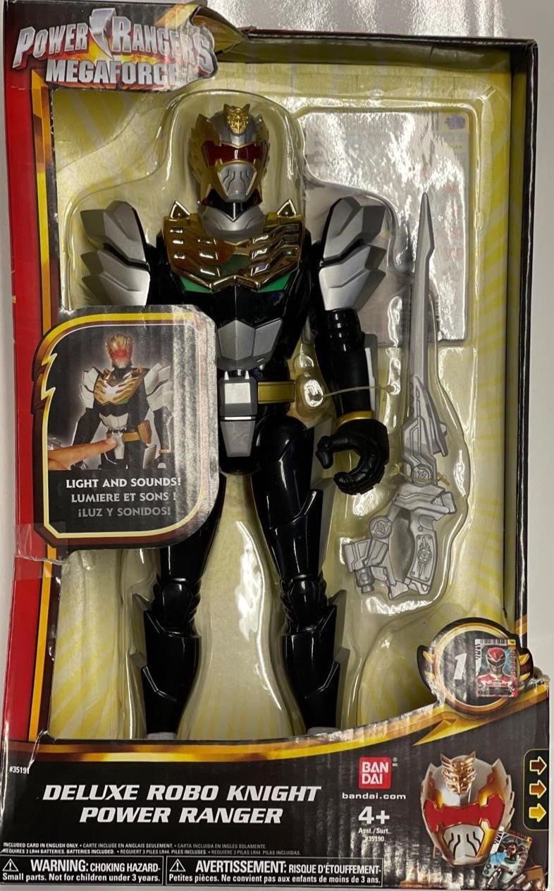 BANDAI COLLECTIBLE POWER RANGERS DELUX ROBO KNIGHT