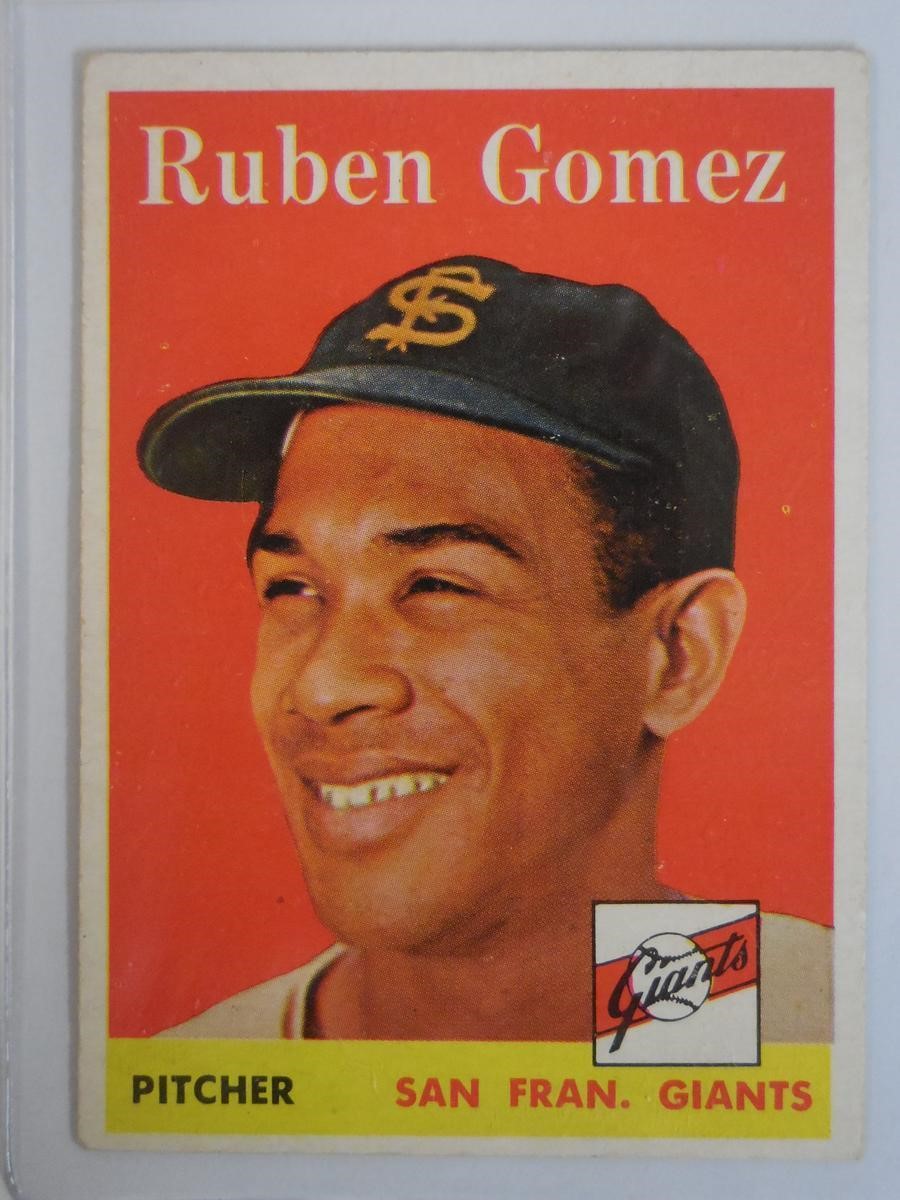 1958 TOPPS #335 RUBEN GOMEZ GIANTS