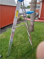 Werner 6 foot step ladder 250lbs rated