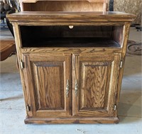 Small Wooden TV Stand